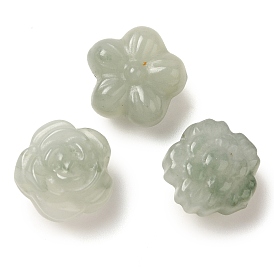 Natural Jade Carved Beads, Flower