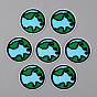 Computerized Embroidery Cloth Iron on/Sew on Patches, Appliques, Costume Accessories, Earth