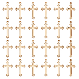 30шт. латунные подвески, крест очарование