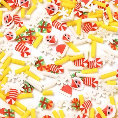 Рождественская тема ручной работы из полимерной глины кабошоны, Рождественский чулок