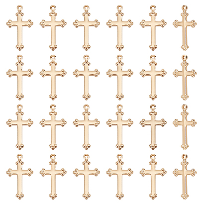 30шт. латунные подвески, крест очарование