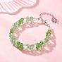 Имитация австрийского хрусталя 5301 биконические браслеты из бисера для женщин, клевер