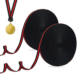 Полиэфирная полосатая лента, для пошива одежды из ткани аксессуары