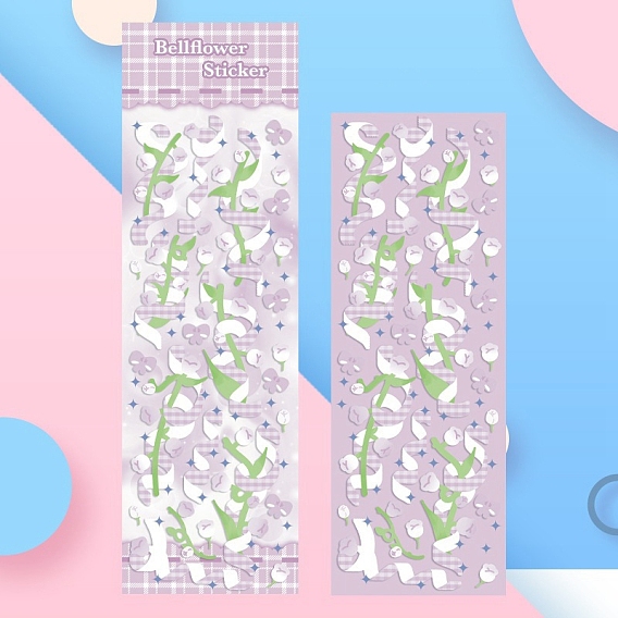 Цветочные лазерные наклейки, самослипание, для бутылок с водой ноутбук телефон украшение для скейтборда