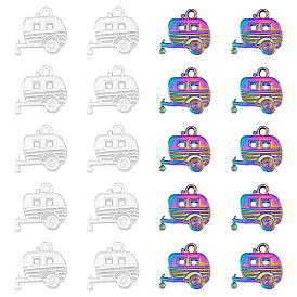 40 шт 2 цвета подвески из цинкового сплава в тибетском стиле, кемпинг автомобиль