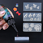 3D Silicone Molds, DIY Nail Beauty Making Resin Cabochon Jewelry Craft Mold Set