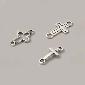 Dijes de conector de aleación de estilo tibetano, cruzar, religión