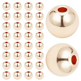 Латунные цельные бусины, рондель