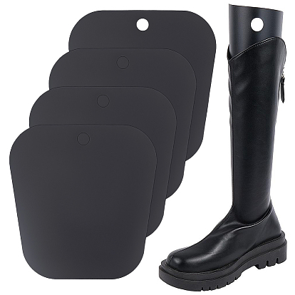 Insertos de forma de moldeador de botas de plástico, botas de apoyo alto, trapezoide