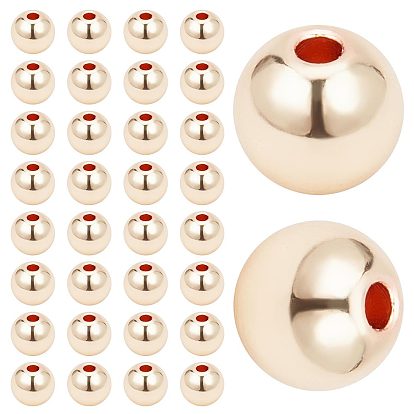 Латунные цельные бусины, рондель