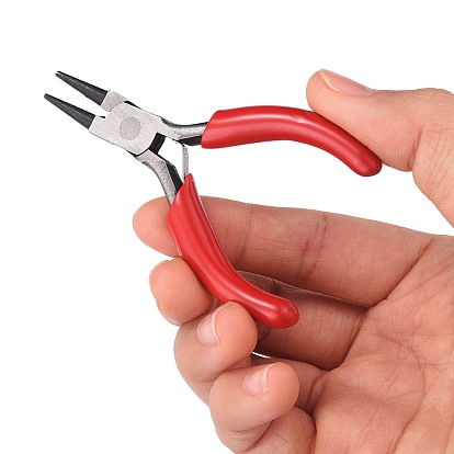 3 inch Carbon Steel Mini Pliers Round Nose Pliers, Polishing, 75~80mm