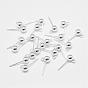 Sterling Silver Ear Stud Findings