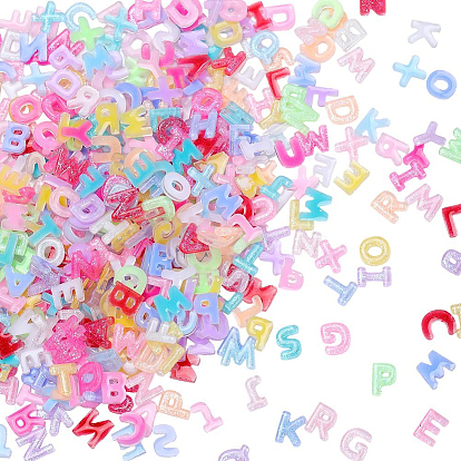 30g Resin Cabochons, Nail Art Decoration, Letter A~Z