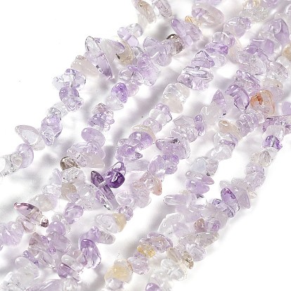 Natural Amethyst & Citrine Beads Strands, Chip