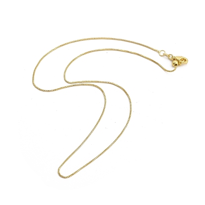 0.9мм регулируемые ползунки латунные цепочки-коробки для мужчин и женщин, долговечный