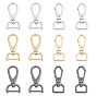 12Pcs 6 Style Alloy Swivel Clasps, Bag Replacement Accessories