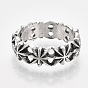 Alloy Wide Band Rings, Chunky Rings