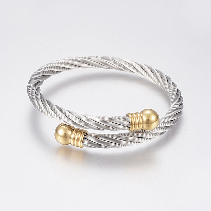 304 Stainless Steel Torque Bangles