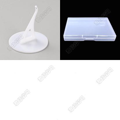 4 Stück Acryl-Actionfiguren-Displayhalter