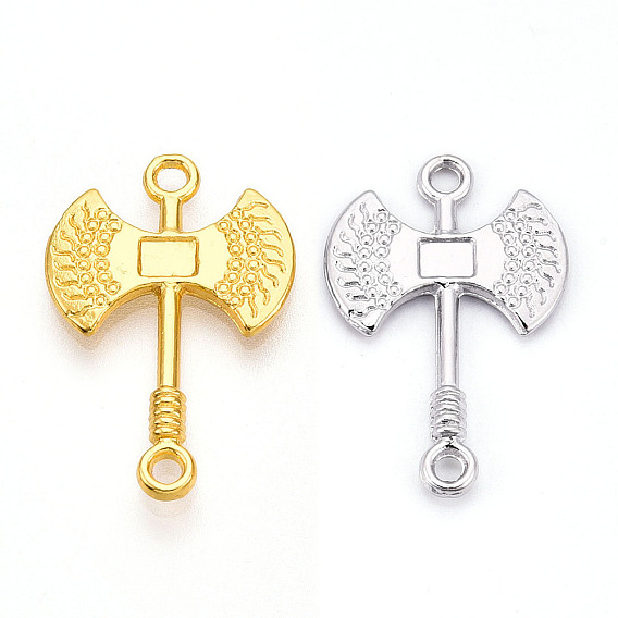 Подвески из сплава с двойным топором, без кадмия, без никеля и без свинца