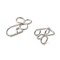 316 Surgical Stainless Steel Clip on Nose Rings, Nose Cuff Non Piercing Jewelry