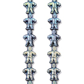 Чешские прессованные стеклянные бусины, человек