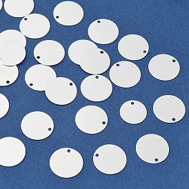 Латунные подвески, плоские круглые прелести, без свинца, без кадмии и без никеля