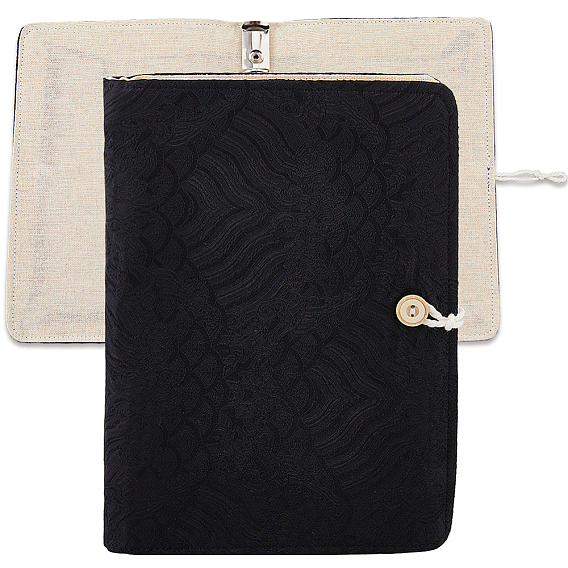 1обложка для книги из поликарбоната, хлопка и льна, прямоугольные