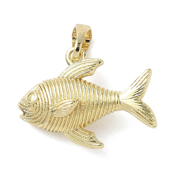 Латунные подвески, рыба