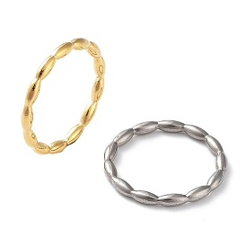 201 Stainless Steel Linking Rings, Round Ring