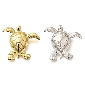 Латунные подвески, без кадмия и без свинца, прелести морской черепахи