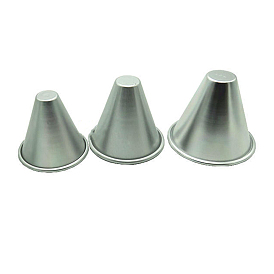 Алюминиевые формы для выпечки в форме глубокого конуса, быстросъемная форма для запекания