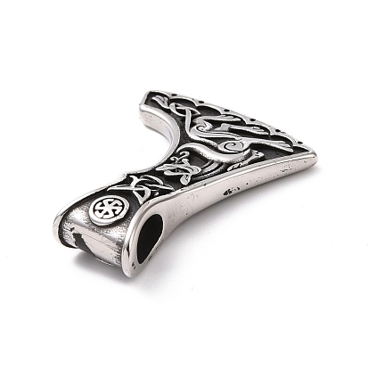 304 Stainless Steel Pendants, Thor's Hammer