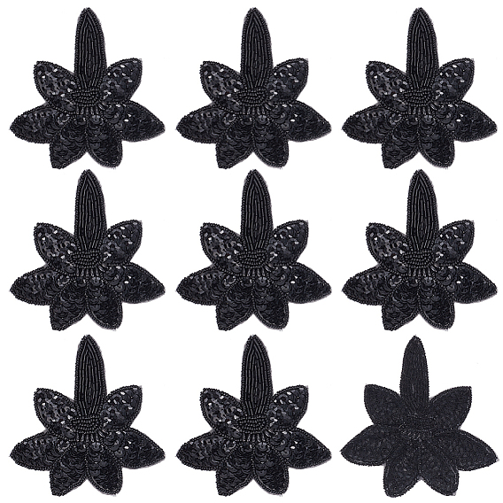 Бабочка/цветок марля вышивка украшения аксессуары, кружевные пайетки пришиваем заплатки, подходит для свадебного платья, одежда для выступлений