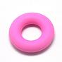 Food Grade Eco-Friendly Silicone Beads, Chewing Beads For Teethers, DIY Nursing Necklaces Making, Donut