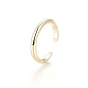 Brass Cuff Toe Rings, Stackable Rings, Mixed Style