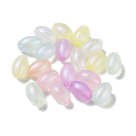 Transparent Acrylic Beads, Luminous Beads, Glow in the Dark, Oval
