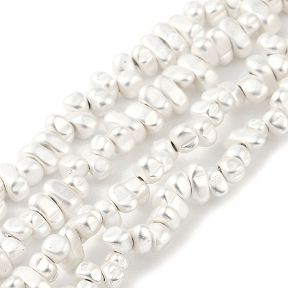 Гальванические нити из синтетических немагнитных гематитовых бусин, самородки