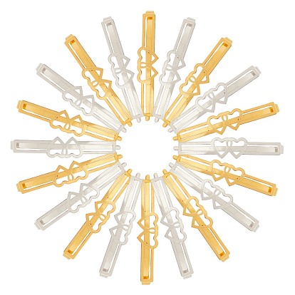 Globleland Iron Hair Bobby Pins, Heart