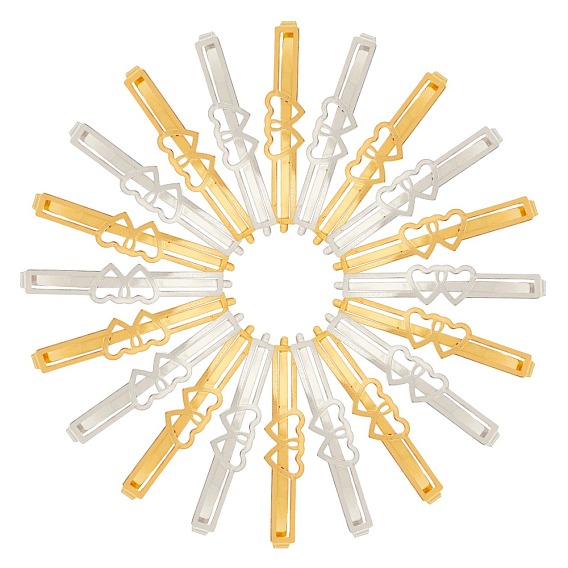 Globleland Iron Hair Bobby Pins, Heart