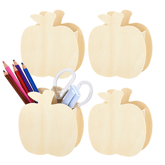 Деревянный держатель для ручек