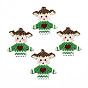 MIYUKI & TOHO Japanese Seed Beads, Handmade Pendants, Loom Pattern, Girl