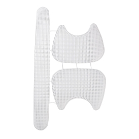 Plastic Mesh Canvas Sheets, Bag Bottom Shaper Pads, Saddlebags Making Template, for Yarn Crochet, Embroidery Craft