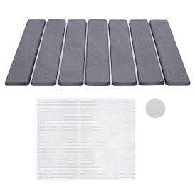 Прямоугольный коврик для ванной из диатомита, нескользящий впитывающий коврик для душа