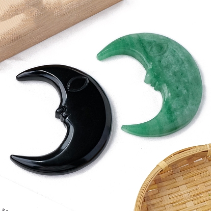 Украшения из натурального драгоценного камня для луны, украшение домашнего офиса