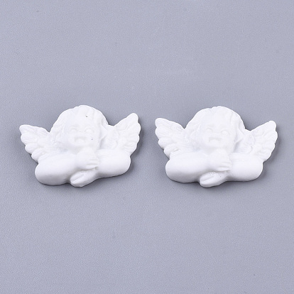 Непрозрачные кабошоны из смолы, ангел