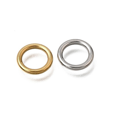 304 acier inoxydable reliant bagues, rond