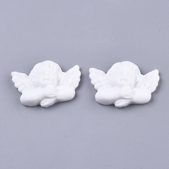 Непрозрачные кабошоны из смолы, ангел