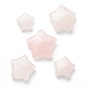 Naturel a augmenté perles de quartz, pas de trous / non percés, pour création de fil enroulé pendentif , étoiles