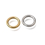 304 acier inoxydable reliant bagues, rond